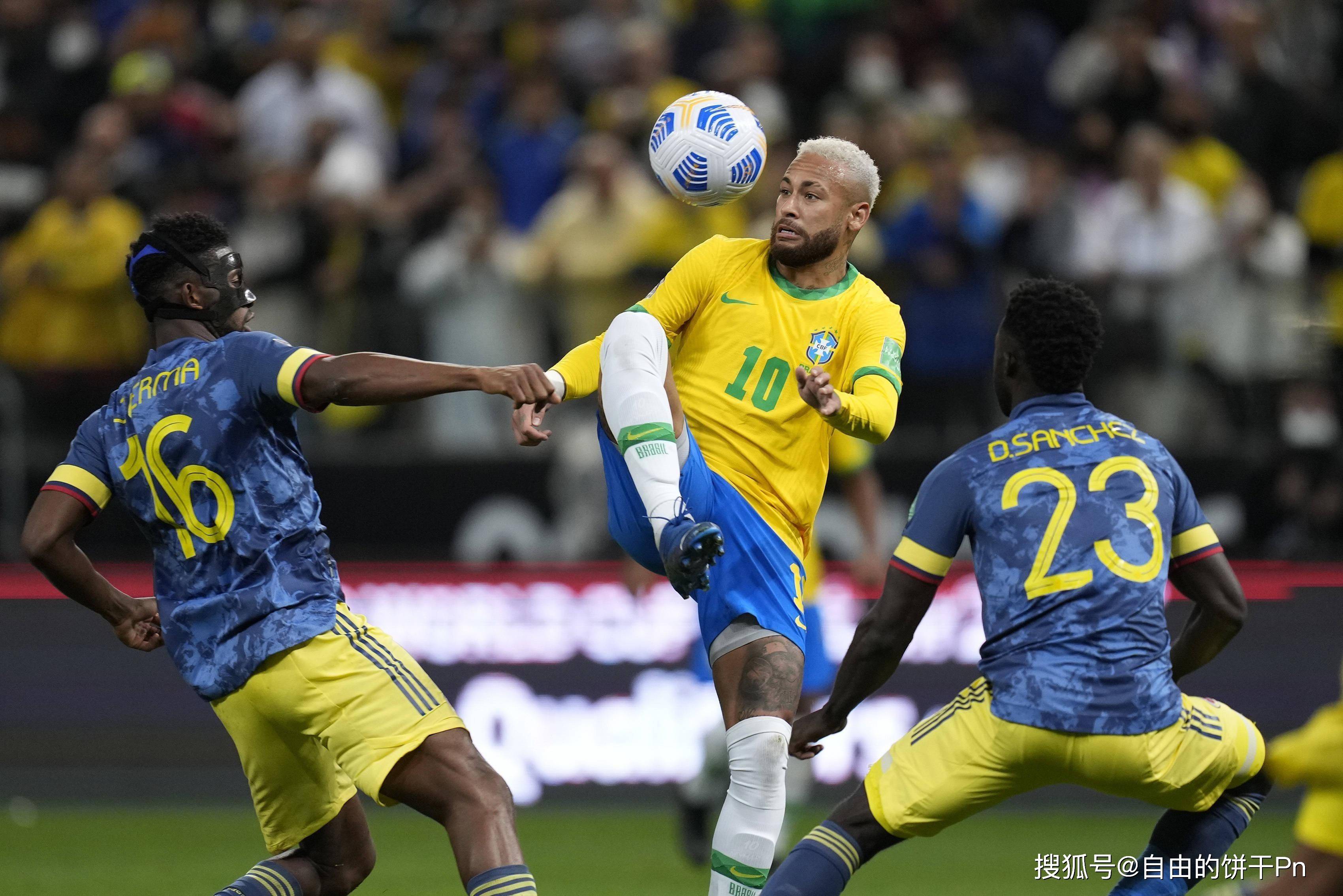 哥伦比亚碾压巴萨，内马尔打破历史纪录